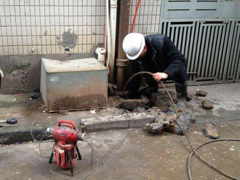 东川疏通下水道-洗菜池疏通